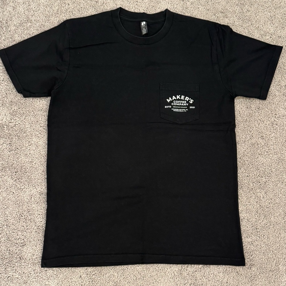 Black Men's Coffee Company Graphic T-Shirt
